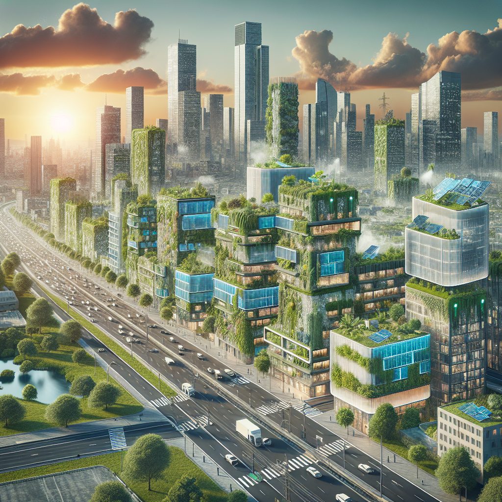 Green Buildings and Urban Heat Islands