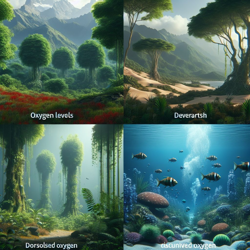 Oxygen Levels in Natural Environments